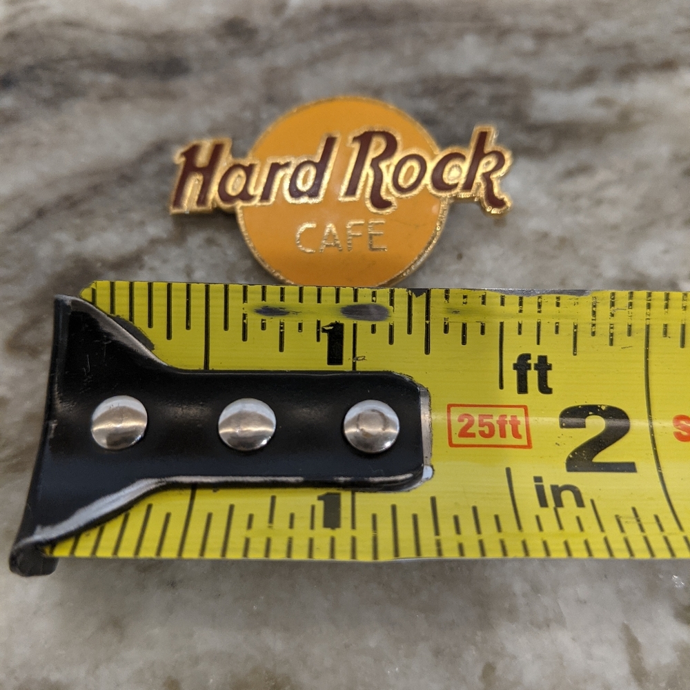Hard Rock Cafe Circular Pin Yellow and Maroon 1.5" Bundle and SAVE 🤑 - Picture 3 of 4